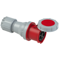Lizdas CEE a/k 5P 125A 400V IP67 TWIST - PCE
