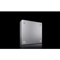 Dėžutė v/t [200x200x80] IP66 nerūdijančio plieno tuščia pilka KX 1562.000 - RITTAL