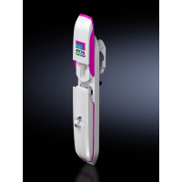 Rankena skydui su spynos laikikliu ir vieta užraktui AX 2435.200 - RITTAL