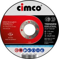 Diskas pjovimo metalui 230mm 1.9mm - CIMCO