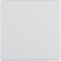 Klavišas viengubam jungikliui baltas polar white velvet Q.1/Q.3 - BERKER