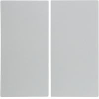 Klavišas dvigubam jungikliui baltas matinis S.1/B.3/B.7 - BERKER