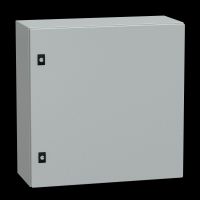 Skydas v/t 600x600x250 IP66 metalinis su montažine plokšte CRN - SCHNEIDER ELECTRIC