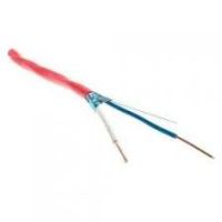 Kabelis signalinis ekranuotas YnTKSYekw 1x2x1mm priešgaisrinis raudonas [matuojamas] - TECHNOKABEL