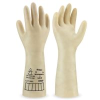 Pirštinės dielektrinės 500V (test 2 500V) 280mm, dydis 11 [pora] - REGELTEX