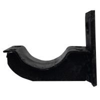 Laikiklis konsolinis kabeliui vienos vietos metalinis dažytas KKC-1 - RYŠININKAS