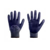 Pirštinės ŠILTOS, dengtos nitritu, juodos 10 dydis [pora] - SG LINE