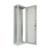 Skydas 2000x800x400 SZE2 IP54 be šonų, su montažine plokšte, be cokolio metalinės durys - ZPAS