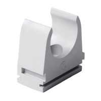 Laikiklis vamzdžiui D25 pilkas be halogenų - KOPOS KOLIN