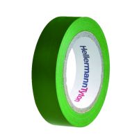 Izoliacija 15mmx10m žalia HelatapeFlex15 [pak. po 10 vnt.] - HELLERMANN TYTON