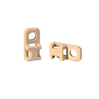 Laikiklis dirželiui 20.5x10.2mm prisukamas M4 -55...+240C smėlio spalvos CTAM1 [pak. po 100 vnt.] - HELLERMANN TYTON