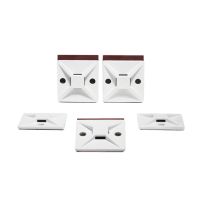 Laikiklis dirželiui 28x28mm klijuojamas juodas MB4APT-A [pak. po 100 vnt.] - HELLERMANN TYTON