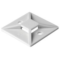 Laikiklis dirželiui 19x19mm prisukamas juodas MB3A [pak. po 100 vnt.] - HELLERMANN TYTON