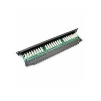 Panelė komutacinė kat.6 UTP 24xRJ45, 19" 1U pajungimas iš viršaus - SECURITYNET