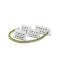 Rinkinys gnybtų atsišakojimo (3xKE10.1, 1xKE10.3) 16mm2 L-0.35m įžeminimo laidas su antgaliu į atramą - ENSTO