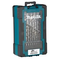 Rinkinys grąžtų metalui (1-13mm) HSS-G [rinkinyje 25 vnt.] - MAKITA