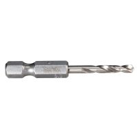 Grąžtas metalui 3.3mm 1/4 griebtuvui HSS-Tin [pak. po 10 vnt.] - MAKITA