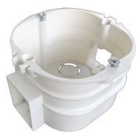 Dėžutė p/t 47mm PMD-1 sujungiama su fiksacija balta - JURPLASTAS