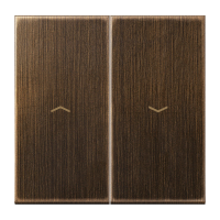 Klavišas jungikliui žaliuzių sendinto žalvario spalvos LS - JUNG