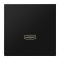 Lizdas p/t HDMI juodas LS - JUNG