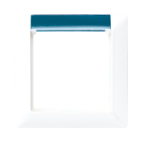 Rėmelis viengubas baltas su apšvietimu AS 500 - JUNG