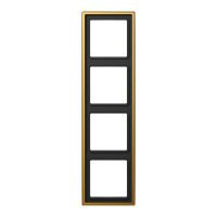 Rėmelis keturgubas auksinis LS - JUNG