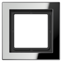 Rėmelis viengubas chromo spalvos LS - JUNG