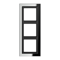 Rėmelis trigubas chromo spalvos LS - JUNG