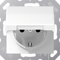 Dangtelis lizdui baltas IP44 A - JUNG