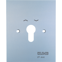 Dangtelis jungikliui žaliuzių su simboliais 125x100, Metalinis WG800/WG600 - JUNG