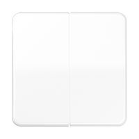 Klavišas dvigubam jungikliui IP44 baltas CD - JUNG