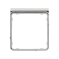 Juostelė dekoratyvinė chromo spalvos CDP - JUNG