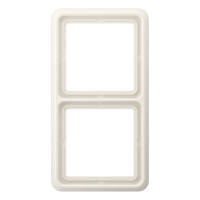 Rėmelis dvigubas IP44 dramblio kaulo spalvos CD - JUNG