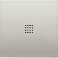 Klavišas viengubas jungikliui su apšvietimu plieninis LS - JUNG