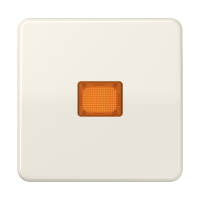 Klavišas viengubas jungikliui su apšvietimu dramblio kaulo spalvos CD - JUNG