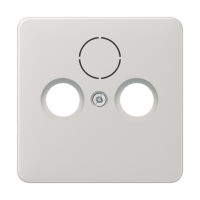 Dangtelis TV/SAT lizdui šviesiai pilkas CD - JUNG