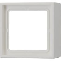 Dėžutė v/t vienguba montažui su rėmeliu šviesiai pilkas LS - JUNG
