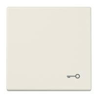 Klavišas viengubam jungikliui su rakto simboliu dramblio kaulo spalvos LS - JUNG