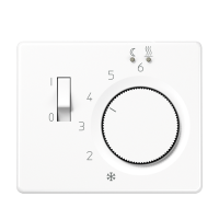 Dangtelis temperatūros reguliatoriui baltas SL - JUNG