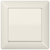 Klavišas viengubam jungikliui dramblio kaulo spalvos su rėmeliu AS 500 - JUNG