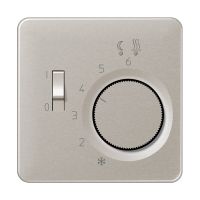 Dangtelis temperatūros reguliatoriui platinos spalvos CD - JUNG