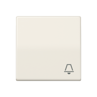 Klavišas viengubam jungikliui su skambučio simboliu dramblio kaulo spalvos AS 500 - JUNG
