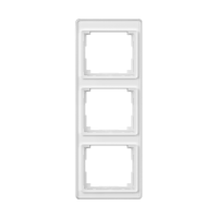 Rėmelis trigubas vertikaliam montažui baltas SL - JUNG