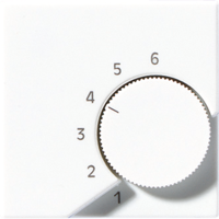 Dangtelis temperatūros reguliatoriui baltas A - JUNG