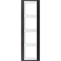 Rėmelis keturgubas antracito - baltos spalvos A - JUNG