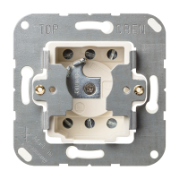 Jungiklis p/t 2 polių žaliuzių valdymo jungiklis raktu - JUNG