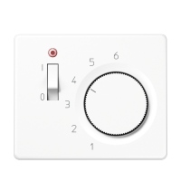 Dangtelis temperatūros reguliatoriui baltas SL - JUNG