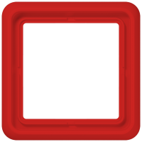 Rėmelis viengubas raudonas CD - JUNG