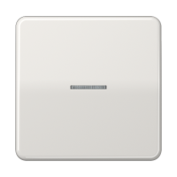 Klavišas viengubas jungikliui su apšvietimu šviesiai pilkas CD - JUNG