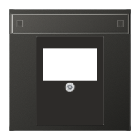 Dangtelis viengubas TAE lizdui aliumininis antracito spalvos LS - JUNG